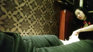 【真实勾搭女技师】史上颜值最高，内射吞精内容不要太精彩