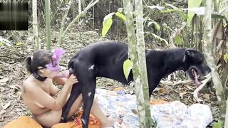 大黑狗双飞外国美女